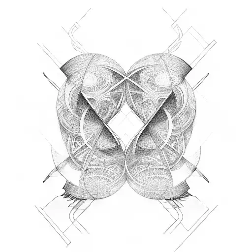 mobius strip tattoo design idea