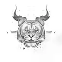 shaolin monk  tattoo design idea