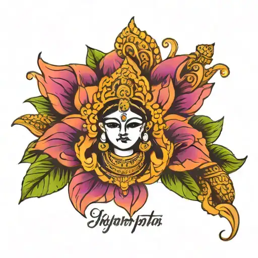 ghanta lakshmi priya name design tattoo design idea