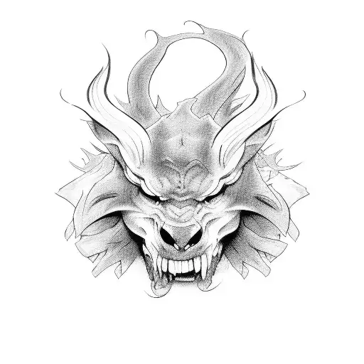 cartoon tattoo design idea