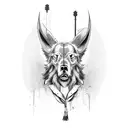 john wick tattoo design idea