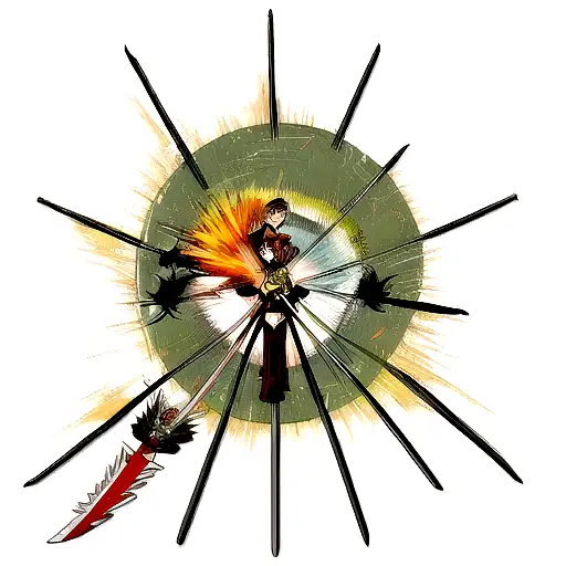 bleach bankai sword, Berserk sword, Zoro enma sword tattoo design idea