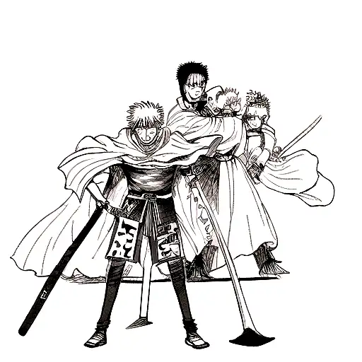 Ichigo Kurosaki's sword, Berserk sword, Zoro enma sword tattoo tattoo design idea