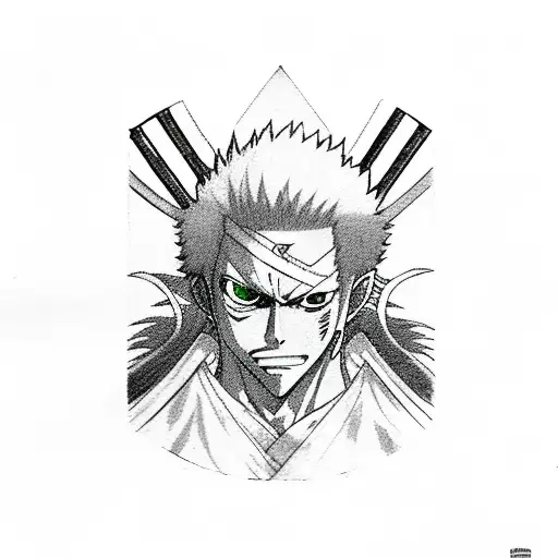 bleach bankai sword,  Zoro enma sword tattoo design idea