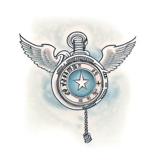 objection in motion stays in motion tattoo design idea
