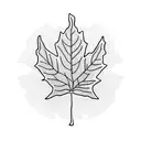 Maple Leaf tattoo design idea
