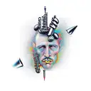 jazz tattoo design idea