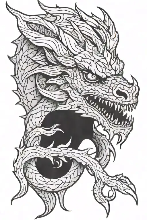 daemon targaryen tattoo design idea