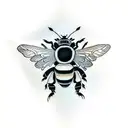bumblebee tattoo design idea