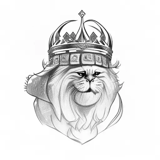The name WILKINS written in a bold, regal font with a crown above it tattoo design idea
