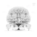 marriage tree tattoo design idea