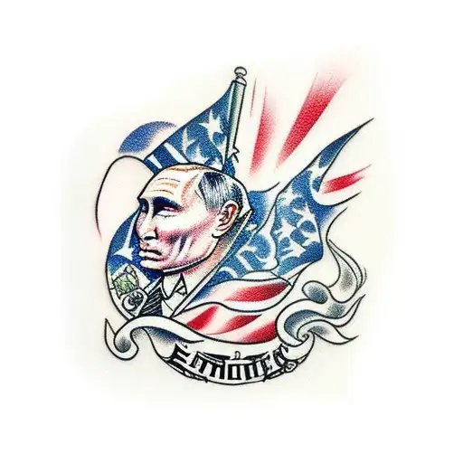 putin  tattoo design idea