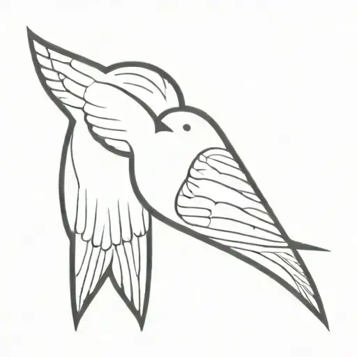 matching tattoos for husband and wife to signify faithfulness and love till the end tattoo design idea