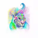 BTS tattoo design idea