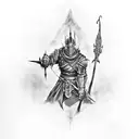 dark souls tattoo design idea