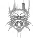dark souls tattoo design idea