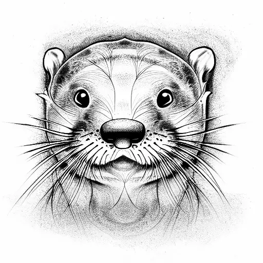 I have a cool otter tattoo. | Scrolller