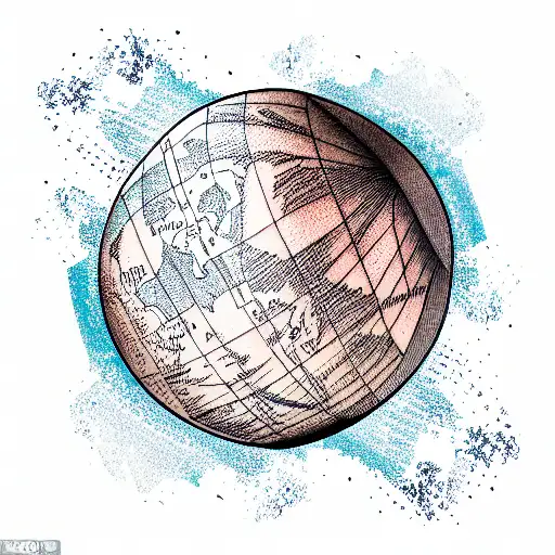 Globe Tattoo Images Browse 3376 Stock Photos  Vectors Free Download with  Trial  Shutterstock