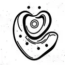 tooth  dynamite tattoo design idea