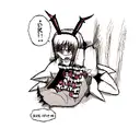 bdsm dominate with tarantulas tattoo design idea