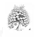 Mimosa Hostilis tattoo design idea