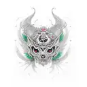 Cherry tattoo design idea