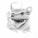 Cherry tattoo design idea