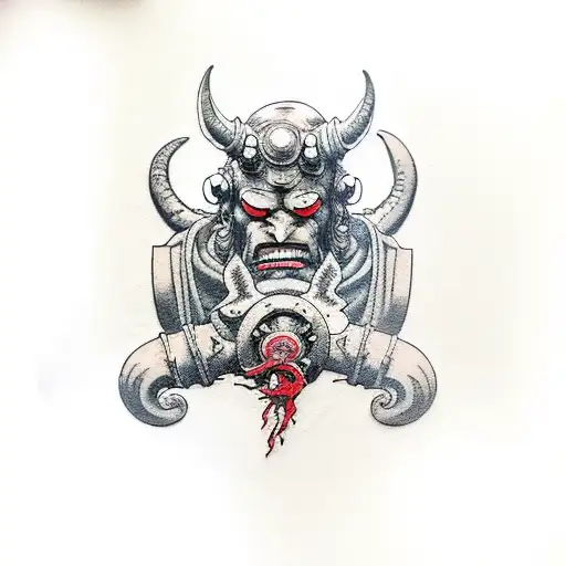 Hellboy  tattoo design idea