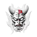 Hellboy  tattoo design idea