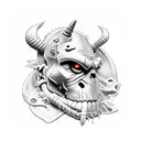 Hellboy  tattoo design idea