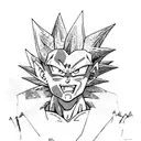 dbz tattoo design idea