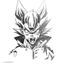 dbz tattoo design idea