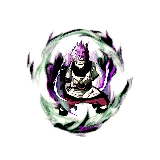 kakashi, Susanoo,  tattoo design idea