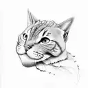 blueberry branch tattoo design idea