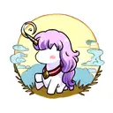 Unicorn tattoo design idea