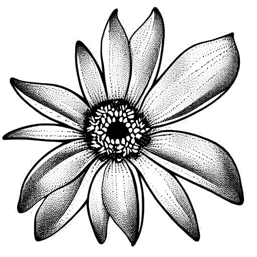 boquet od daisies, daffodils, and lilies of the valley tattoo design idea