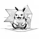 pikachu tattoo design idea