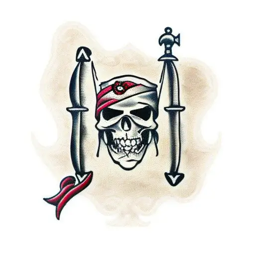 pirate cutlass tattoo
