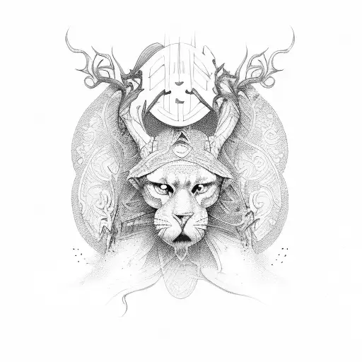 Perspective tattoo design idea