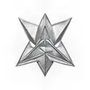 triangle crusader tattoo design idea