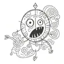 Funny tattoo design idea