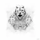 cardiogram messi tattoo design idea