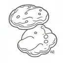 just a cookie tattoo design idea