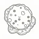 just a cookie tattoo design idea