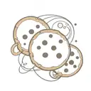 just a cookie tattoo design idea