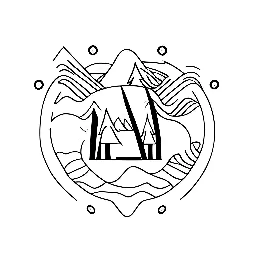 Dad, son tattoo design idea