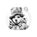 paddington bear tattoo design idea