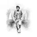 harry styles tattoo design idea