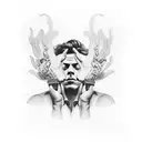 harry styles tattoo design idea