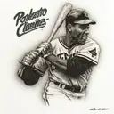 Roberto Clemente tattoo design idea